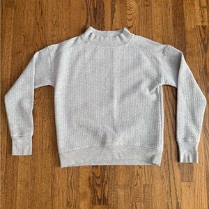 Zella Light Gray Women's Sweatshirt